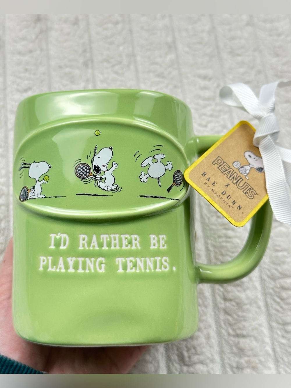 Rae Dunn Snoopy Mug